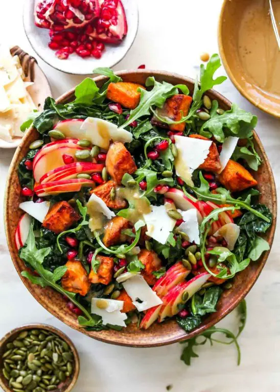 Autumn Harvest Salad with Maple Vinaigrette