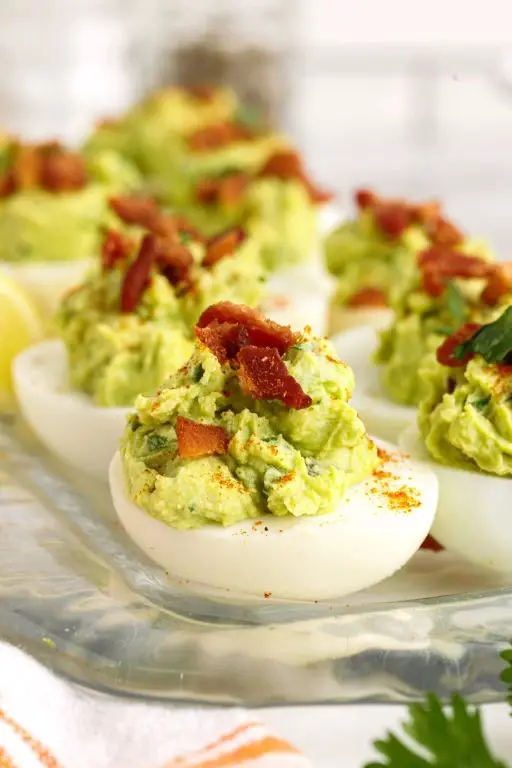 Avocado Deviled Eggs
