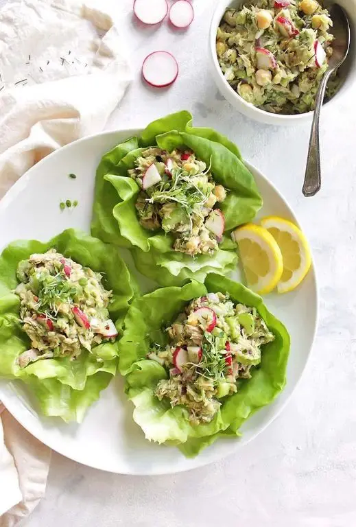 Avocado Tuna Salad Cups