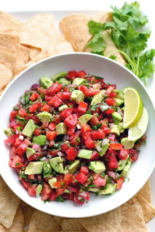 Avocado and Fresh Tomato Salsa