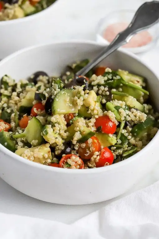 Avocado and Spinach Power Salad