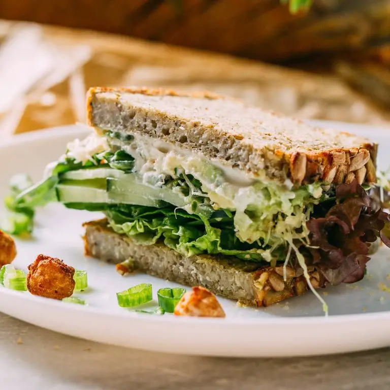 Avocado and Sprouts Veggie Sandwich
