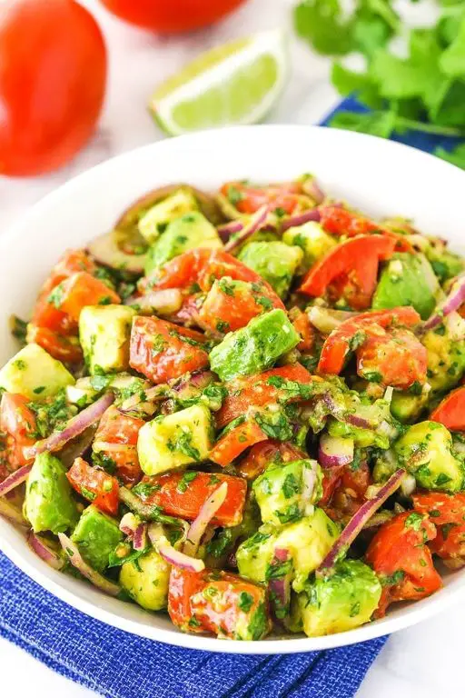 Avocado and Tomato Salad