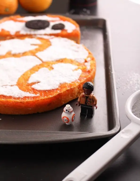 BB-8 Orange Cheesecake