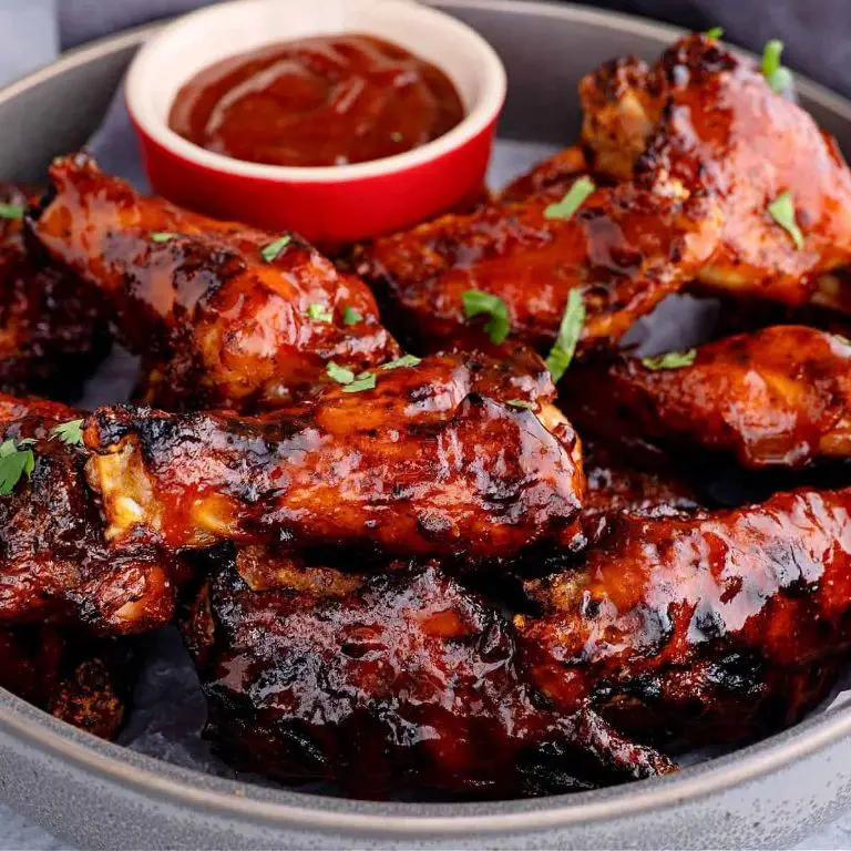 BBQ Air Fryer Chicken Wings