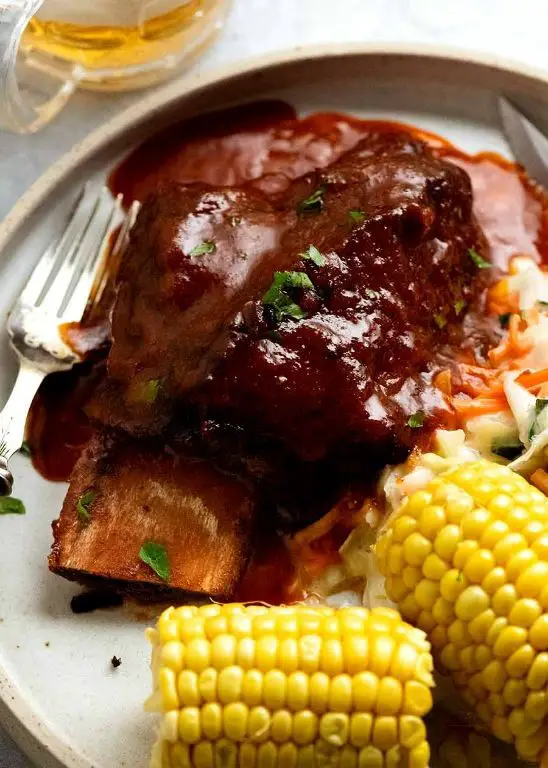 BBQ Beef Short Ribs with Homemade Sauce