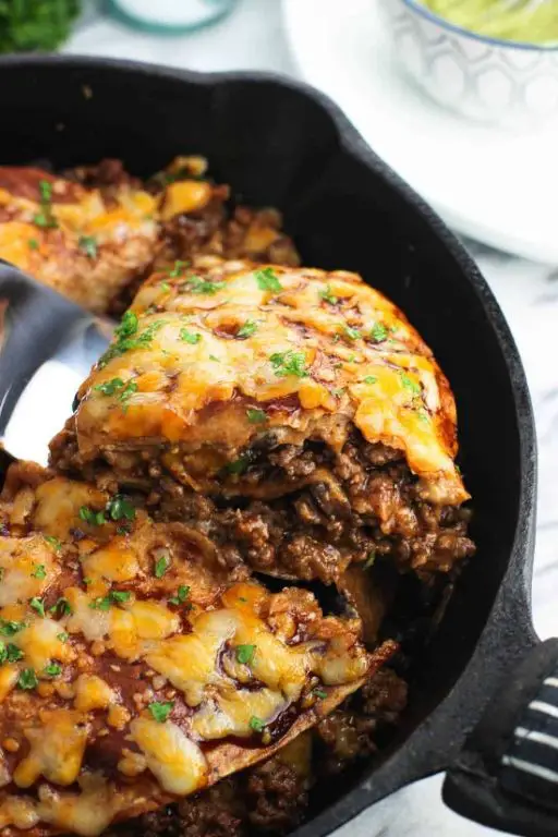 BBQ Beef Taco Pie