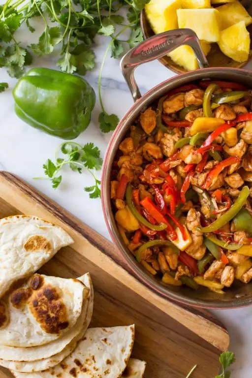 BBQ Chicken Fajitas