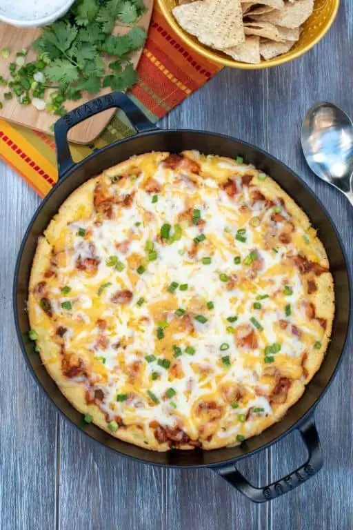 BBQ Chicken and Corn Skillet