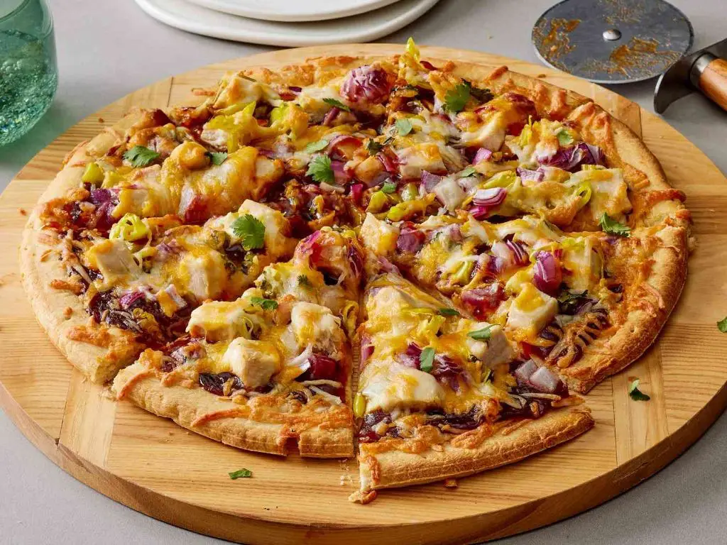 BBQ Chicken and Hash Brown Pizza