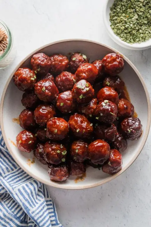BBQ Crock Pot Meatballs