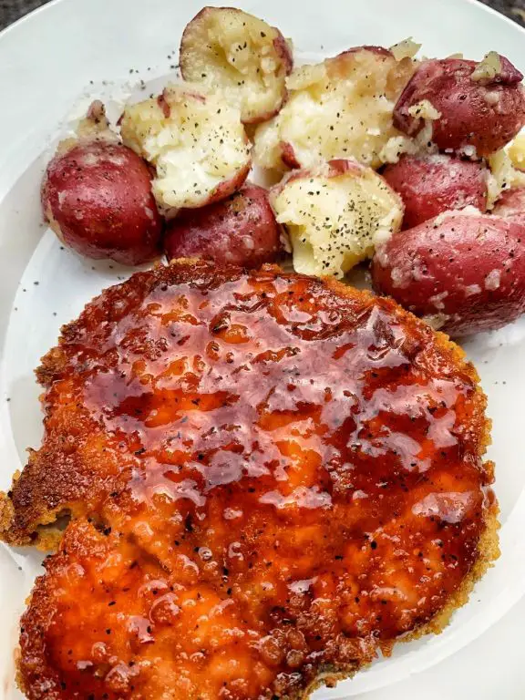 BBQ Fried Pork Steak