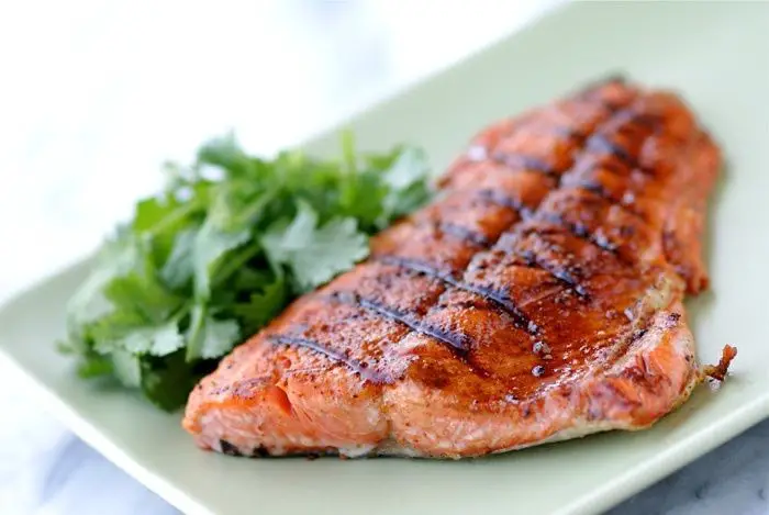BBQ Marinated Salmon with Smoked Paprika