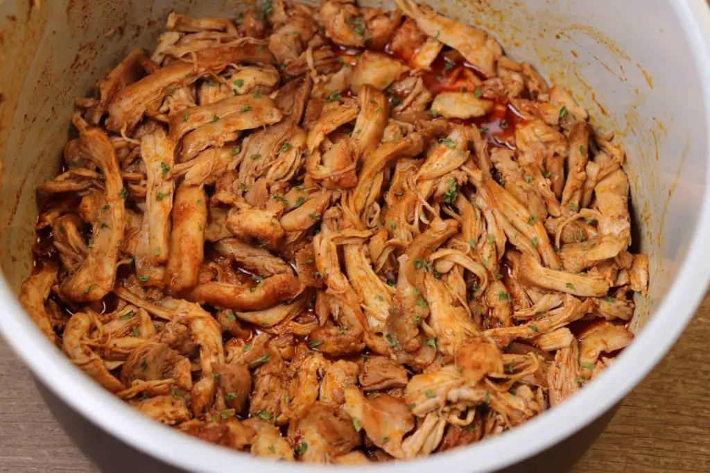 BBQ Pulled Chicken Thighs