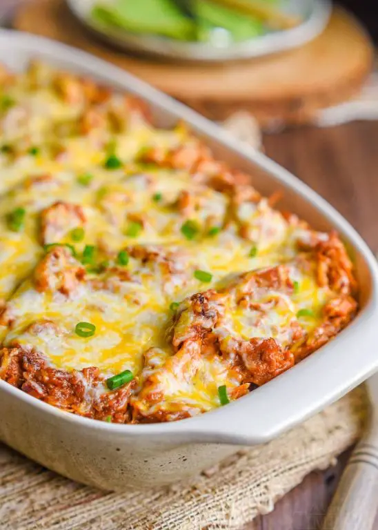 BBQ Pulled Pork Air Fryer Casserole