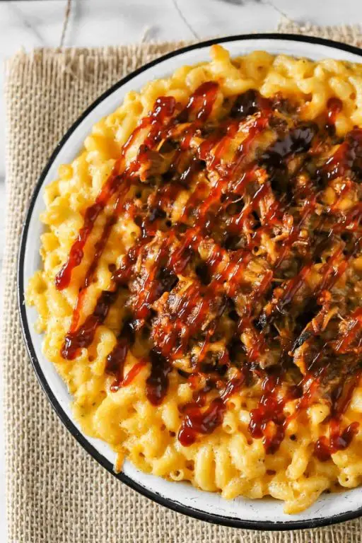 BBQ Pulled Pork Outback Mac and Cheese