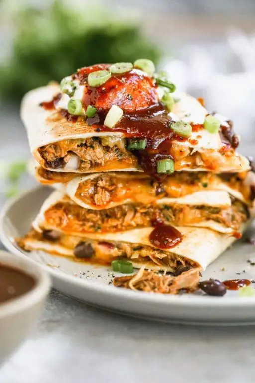 BBQ Pulled Pork Quesadilla