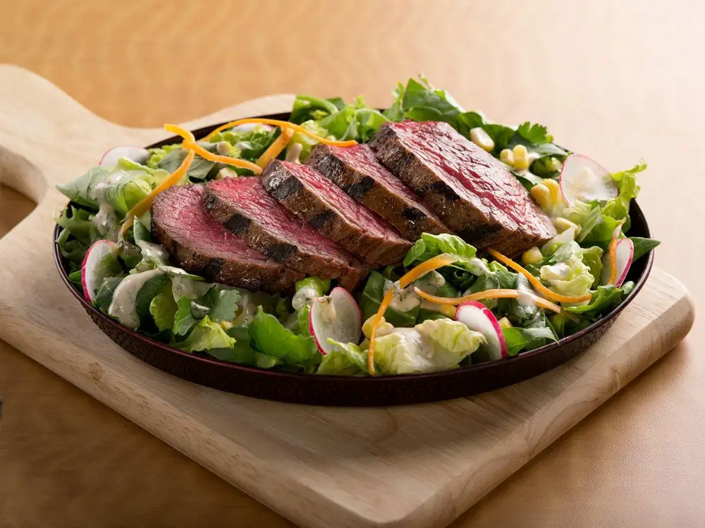 BBQ Ranch Steak Salad