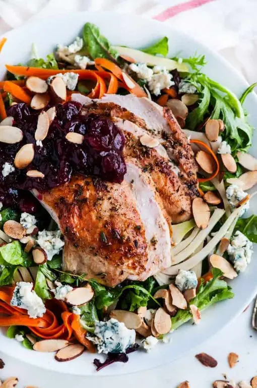BBQ Turkey and Cranberry Salad