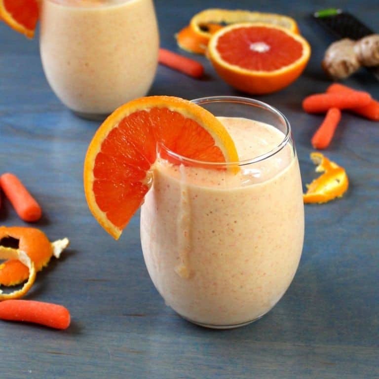 Baby Carrot and Orange Smoothie