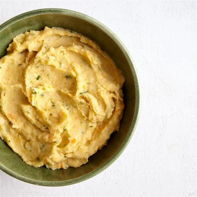 Baby Carrot and Parsnip Puree