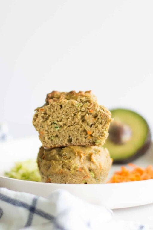 Baby Carrot and Zucchini Muffins