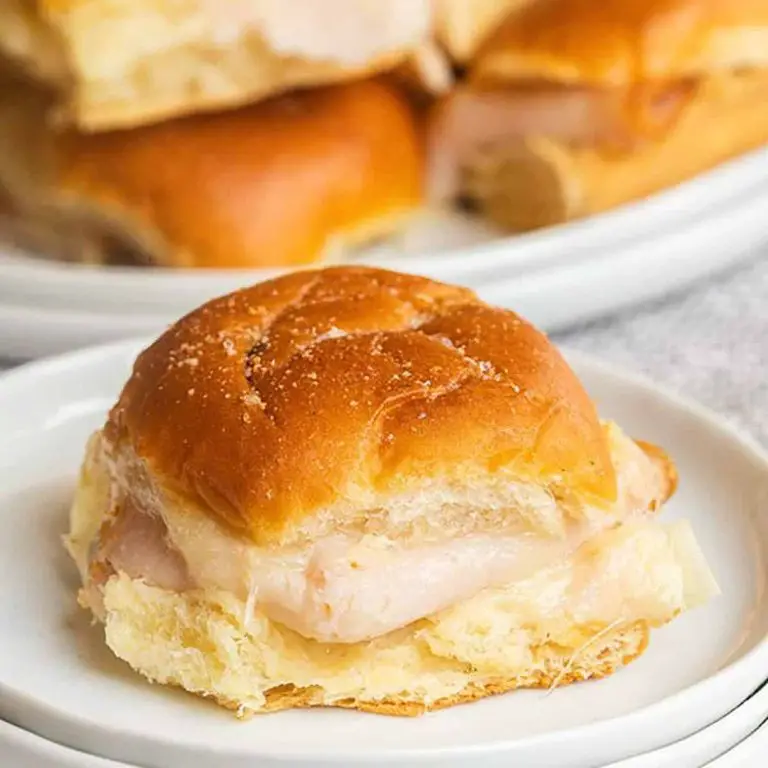 Babybel Cheese and Turkey Sliders