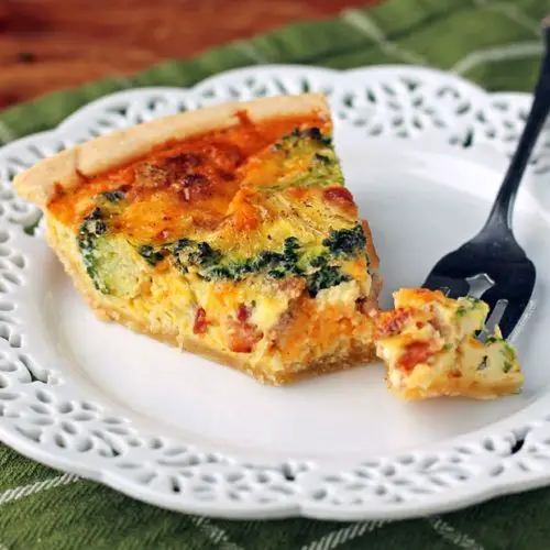 Bacon Broccoli Quiche