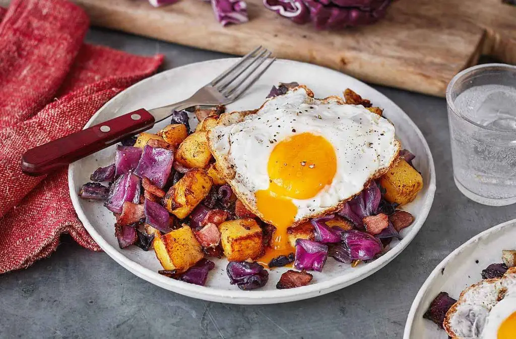 Bacon and Cabbage Hash