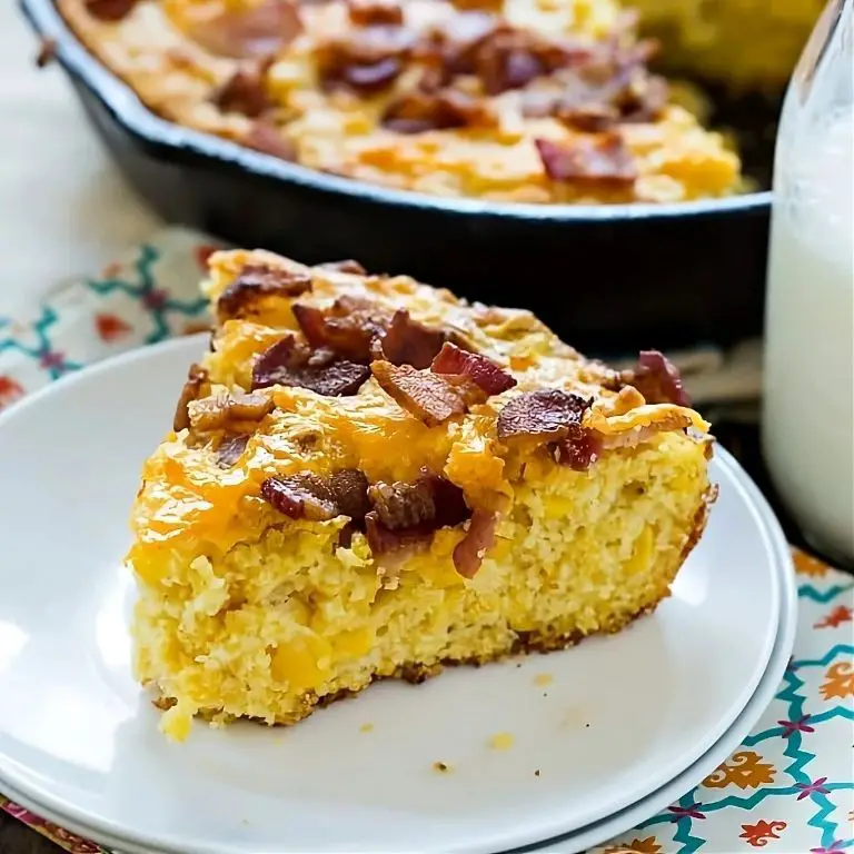 Bacon and Cheddar Corn Bread