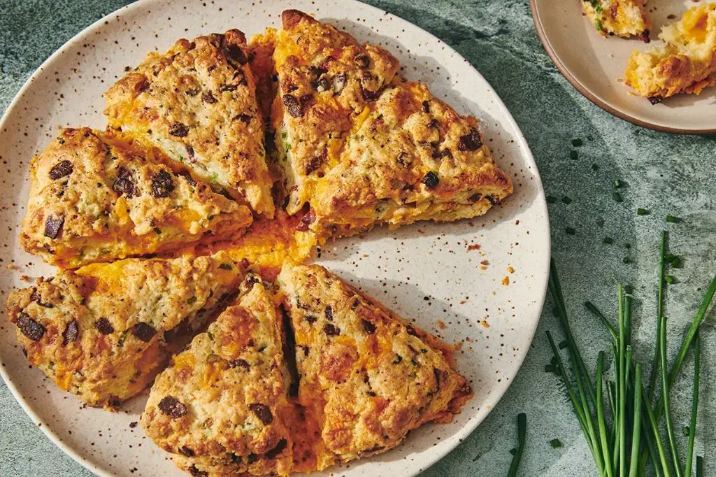 Bacon and Cheddar Scones