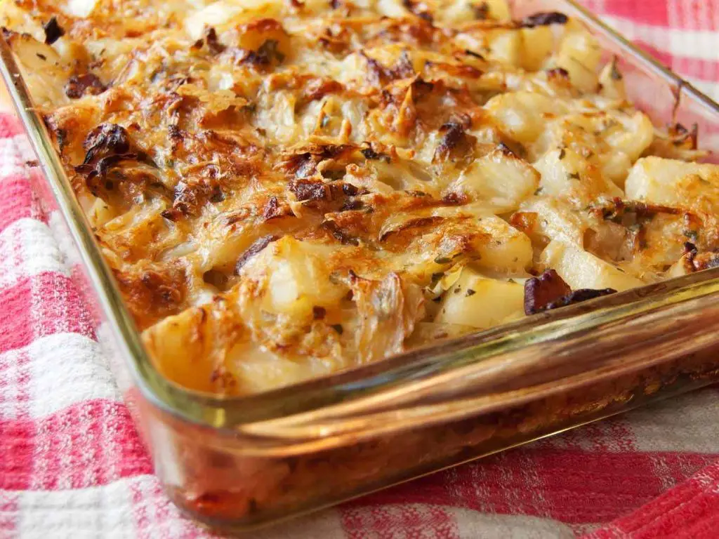 Bacon-Infused Cabbage Casserole
