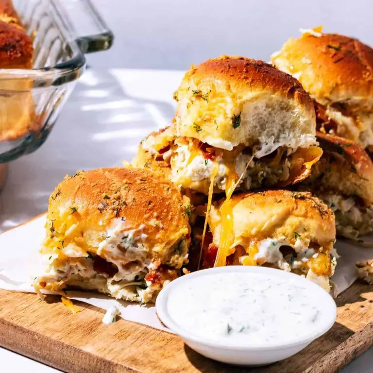 Bacon-Wrapped Chicken Sliders with Cheddar