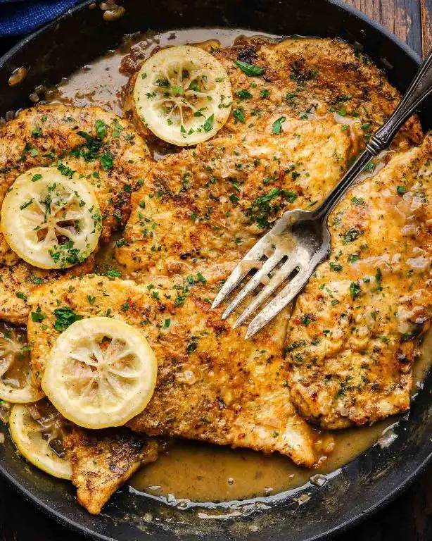 Baked Chicken Francese with Lemon Zest