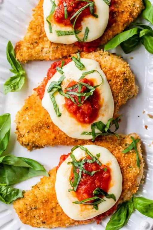 Baked Chicken Parmesan with Mozzarella