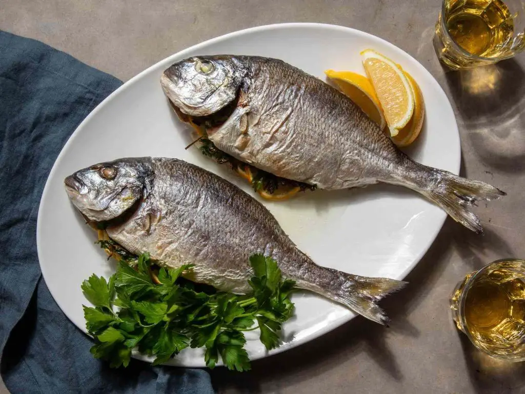 Baked Fish with Oregano and Lemon