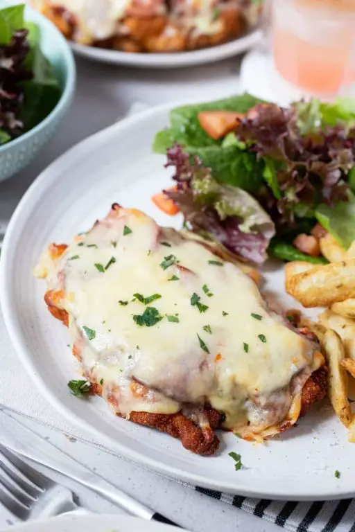 Baked Ham and Chicken Parmesan