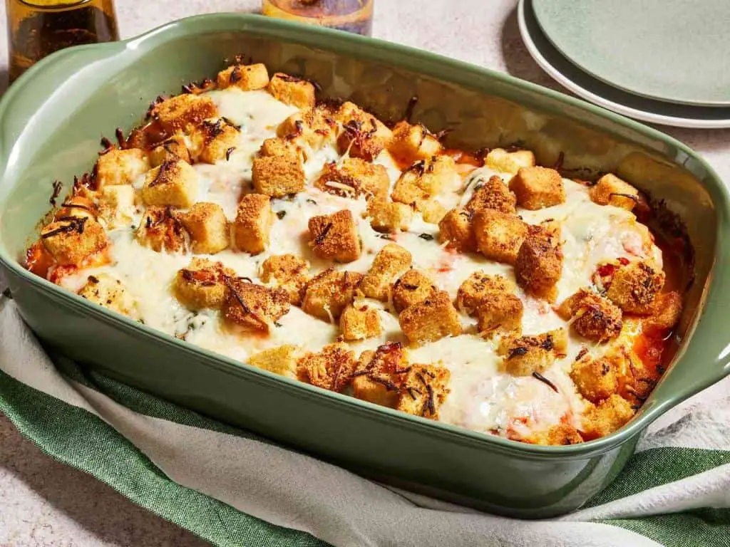 Baked Parmesan Chicken and Vegetable Casserole