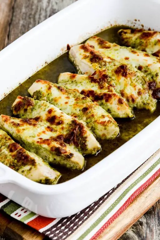 Baked Pesto Chicken Breast