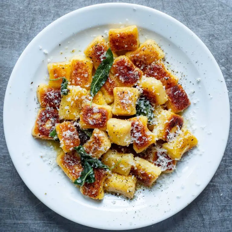 Baked Potato Gnocchi with Brown Butter