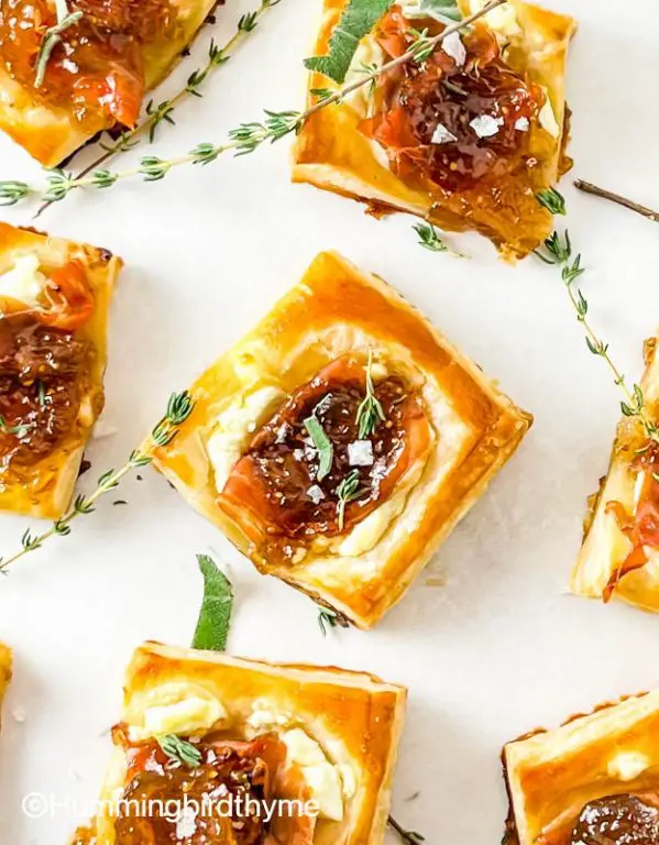 Baked Prosciutto and Goat Cheese Tartlets