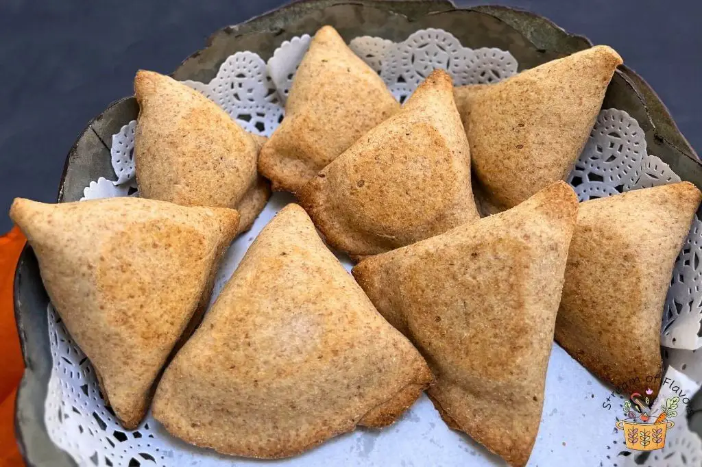 Baked Samosas with Whole Wheat Crust