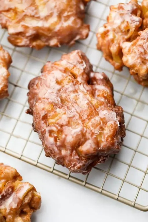 Baked Vegan Apple Fritters