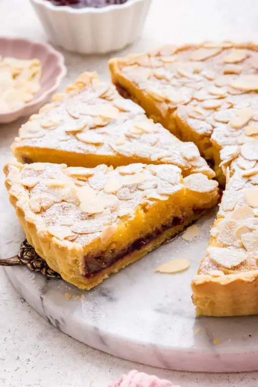 Bakewell Tart with Almond Frangipane