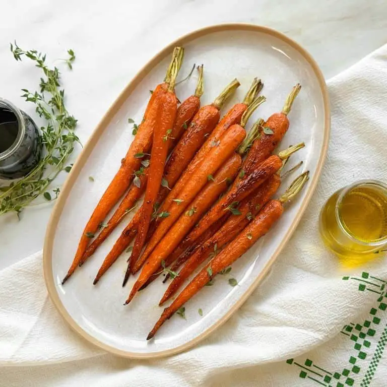 Balsamic Glazed Baby Carrots