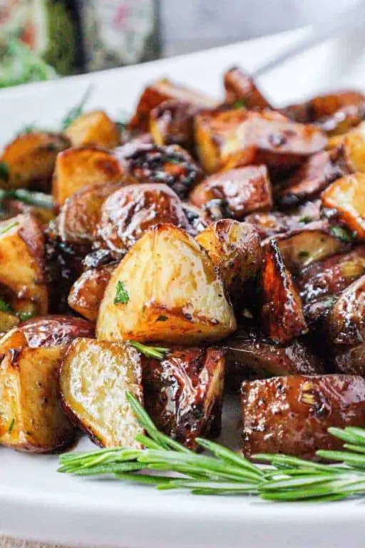 Balsamic Glazed Little Red Potatoes