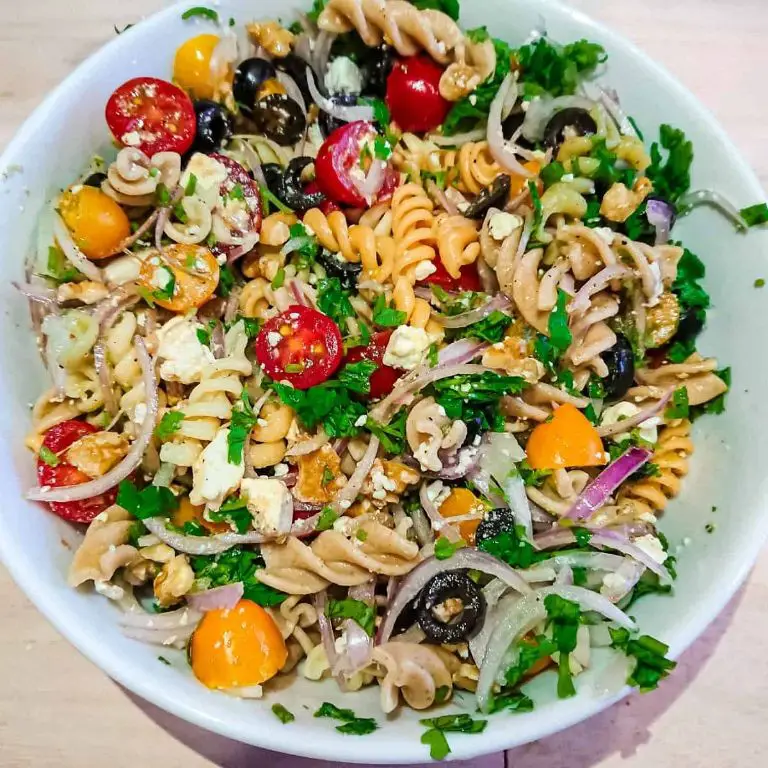 Balsamic Glazed Veggie Pasta Salad