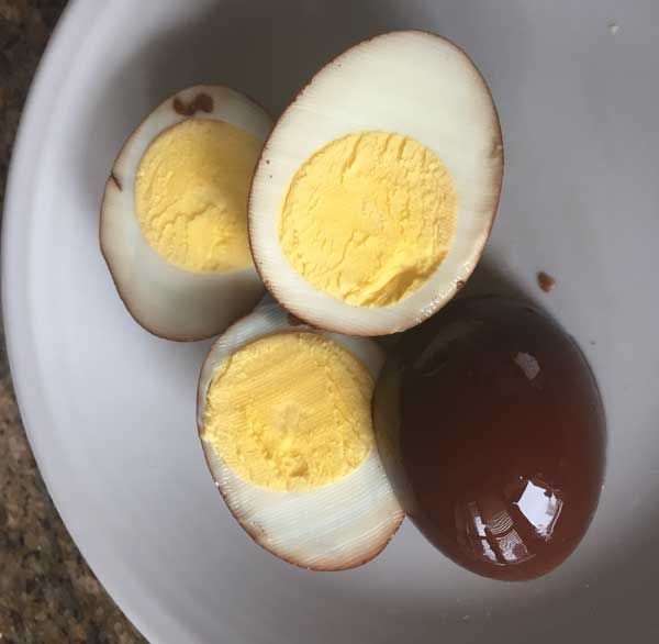 Balsamic and Rosemary Pickled Eggs