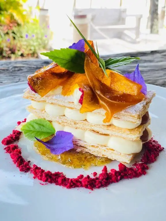 Banana Caramel Mille-Feuille