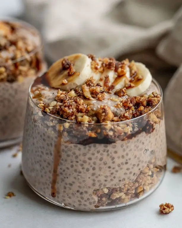 Banana Chia Seed Pudding